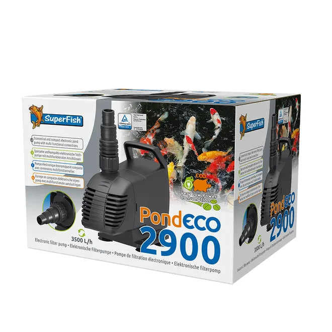 Superfish Pond ECO 2900 (14 Watt) Pond Pump - Hatton Koi