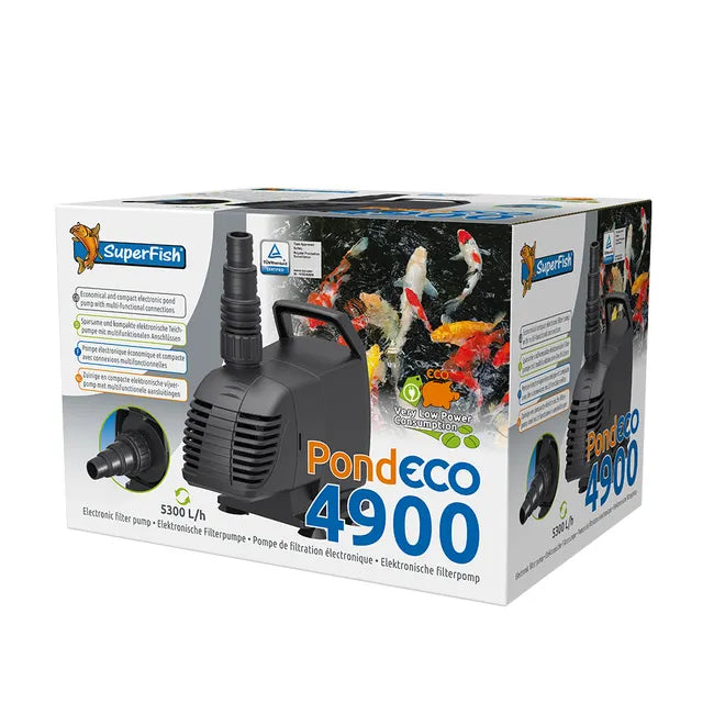 Superfish Pond ECO 4900 (29 Watt) Pond Pump - Hatton Koi