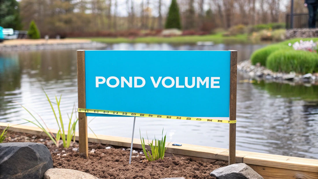 How to Calculate the Volume of a Pond in Litres