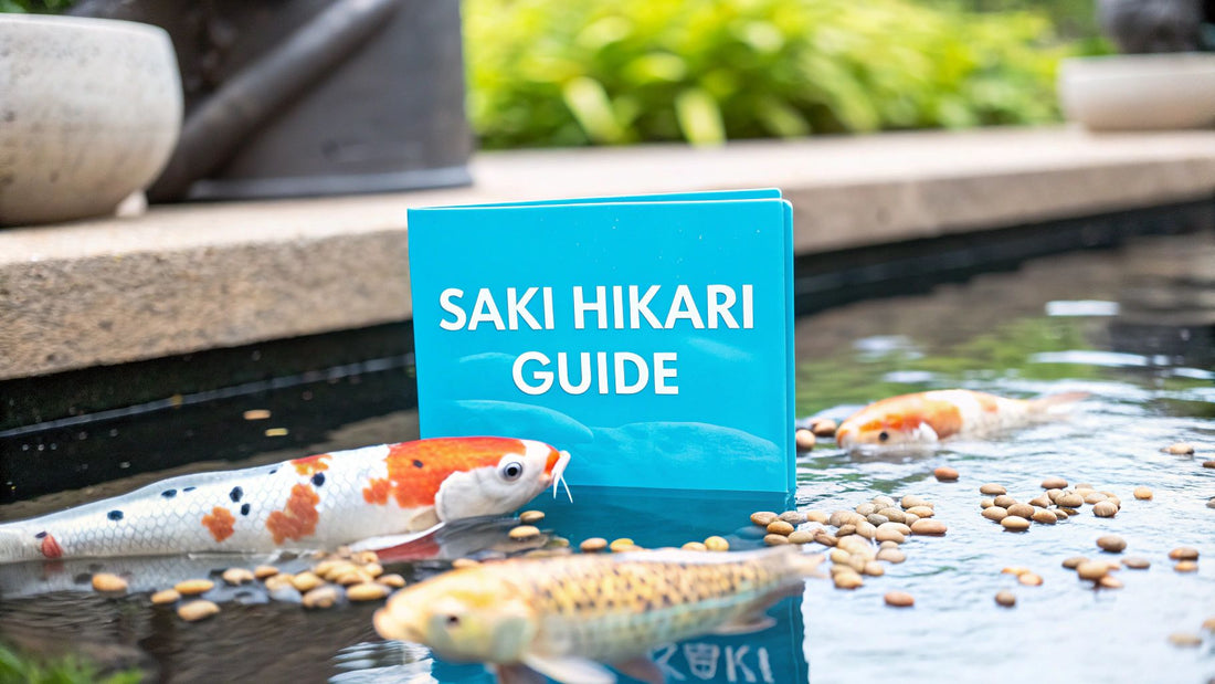 Saki Hikari Koi Food Explained for UK Keepers