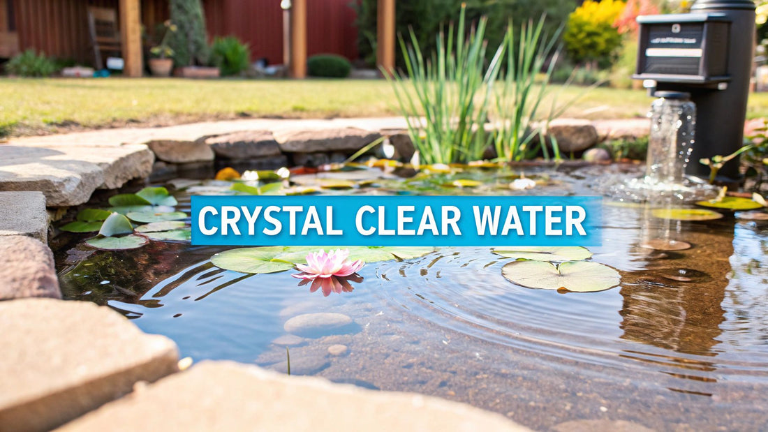 Ultraviolet Clarifier for Ponds: Achieve Crystal Clear Water