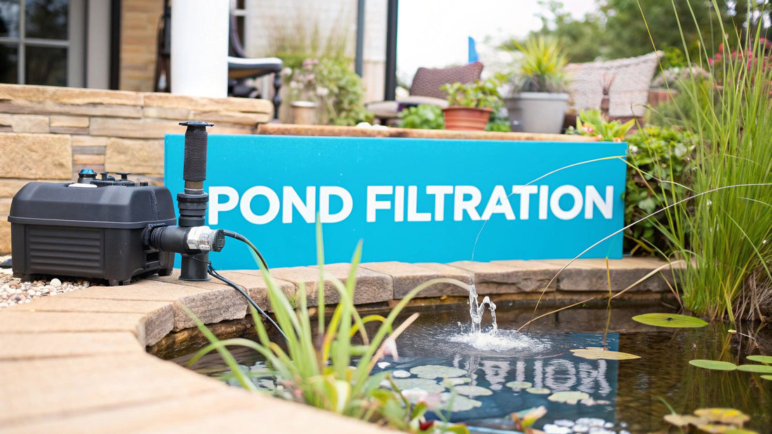 A Guide to Modern Pond Water Filtration Systems