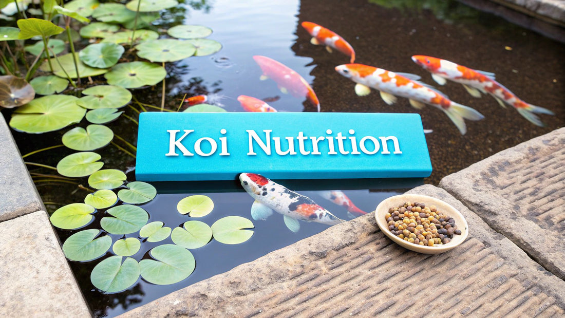 Best Fish Food for Koi | Boost Color & Health