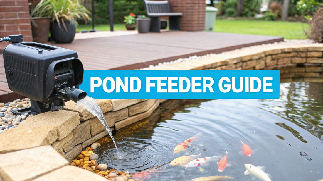 Automatic Fish Feeders for Ponds Explained