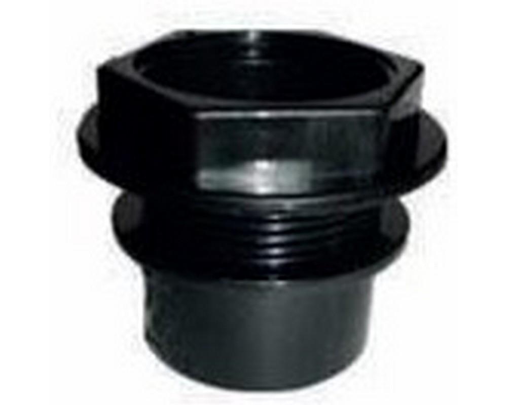 Black Waste Threaded Tank Connectors 1.5