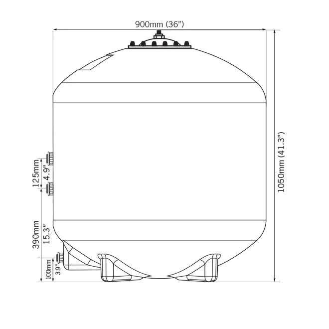 Evolution Aqua  K+ Advanced Filter 36" Pond Filter