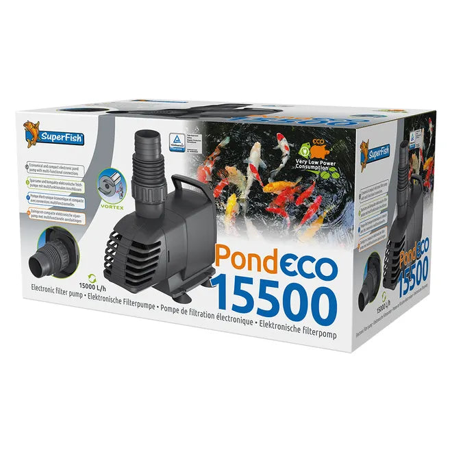 Superfish Pond ECO 15500 (130 Watt) Pond Pump - Hatton Koi